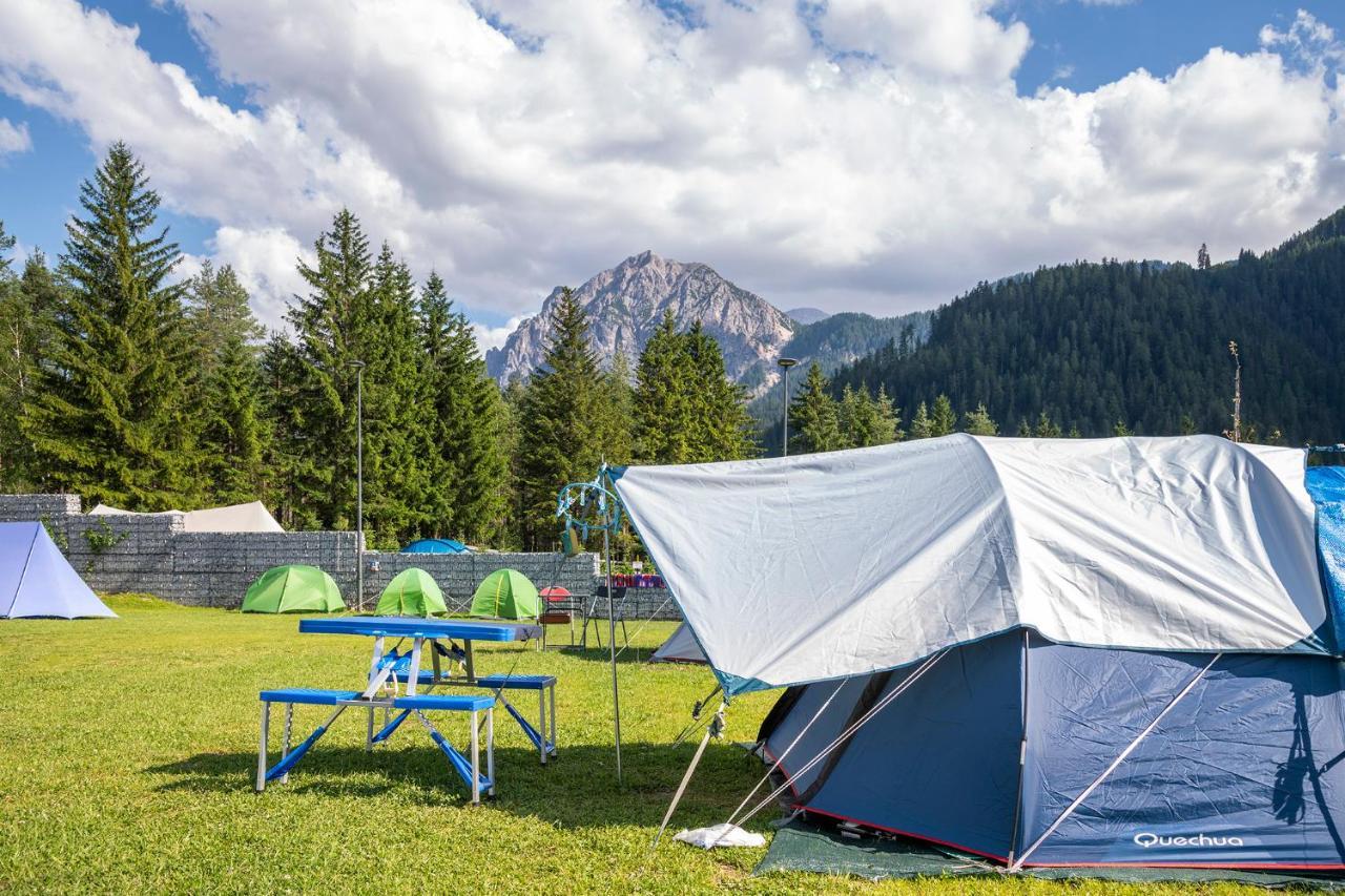 Camping Al Plan Dolomites Hotel Al Plan di Mareo Buitenkant foto