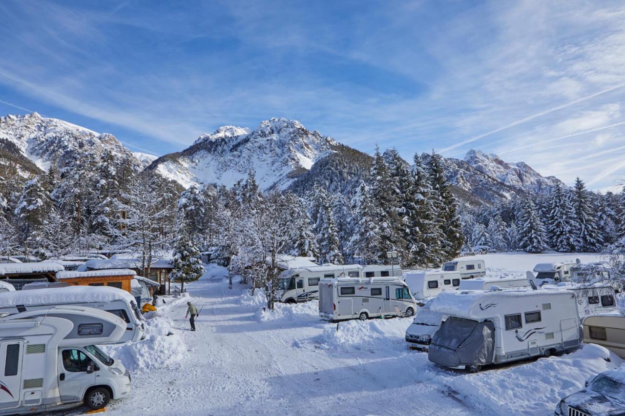 Camping Al Plan Dolomites Hotel Al Plan di Mareo Buitenkant foto