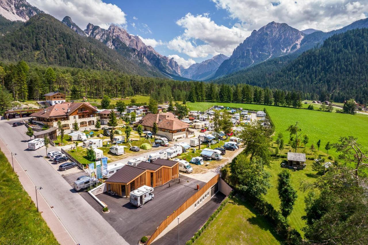Camping Al Plan Dolomites Hotel Al Plan di Mareo Buitenkant foto